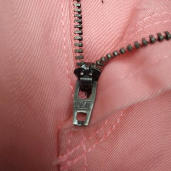 NWT So Authentic Heritage Ladies Size 15 Salmon Rose High Waist Twill Shorts - Picture 8 of 13